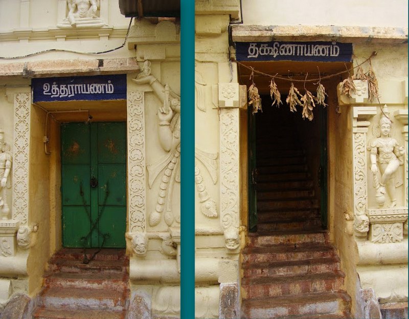 Thiruvellarai Uttarayana-Dakshinayana Entrances