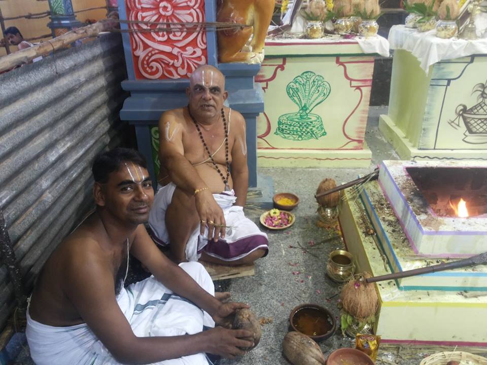 Poovarasankuppam Sri Lakshmi Narasimhar Temple Samprokshanam3
