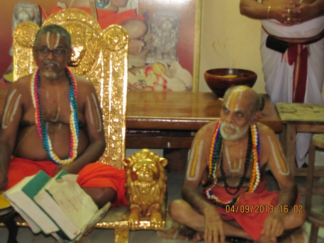SriRajagopura Sadhakathil Book release Srirangam 2013-10
