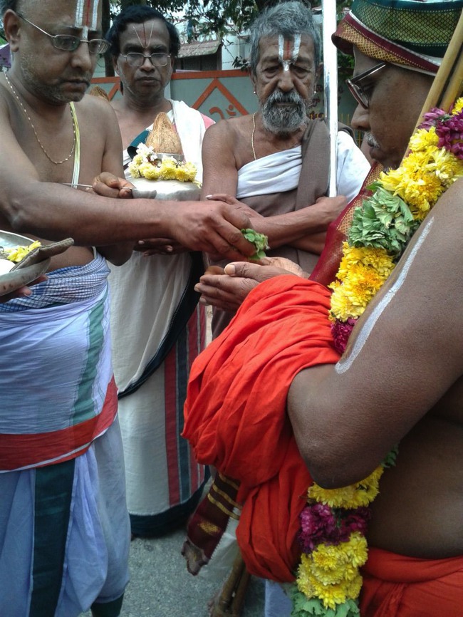 Azhagiyasingar Pattana Pravesam and Mangalasasanam at Melukote 2013-07
