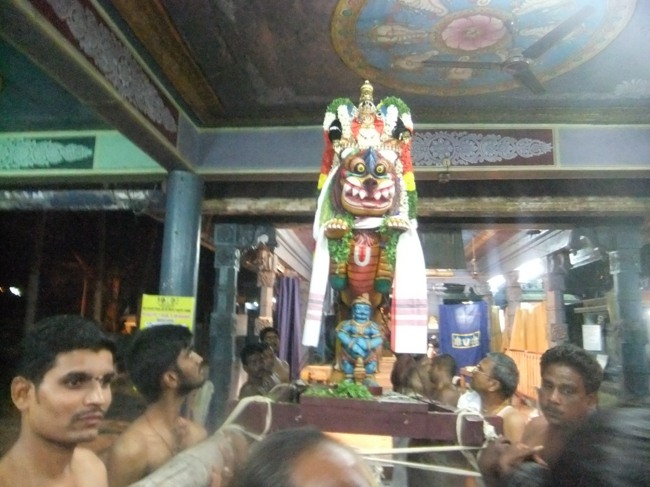 Bhel srinivasa perumal temple swami desikan utsavam simha vahanam 2013-04
