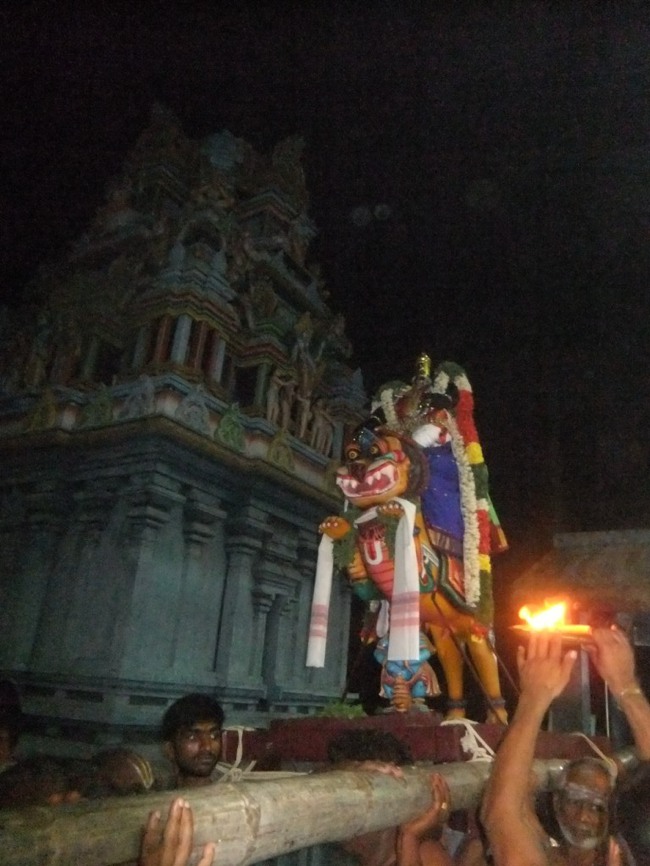 Bhel srinivasa perumal temple swami desikan utsavam simha vahanam 2013-14