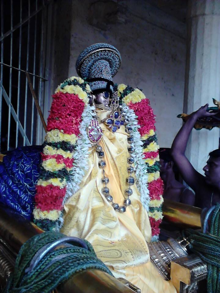 Namperumal Oonjal Utsavam Theerthavari