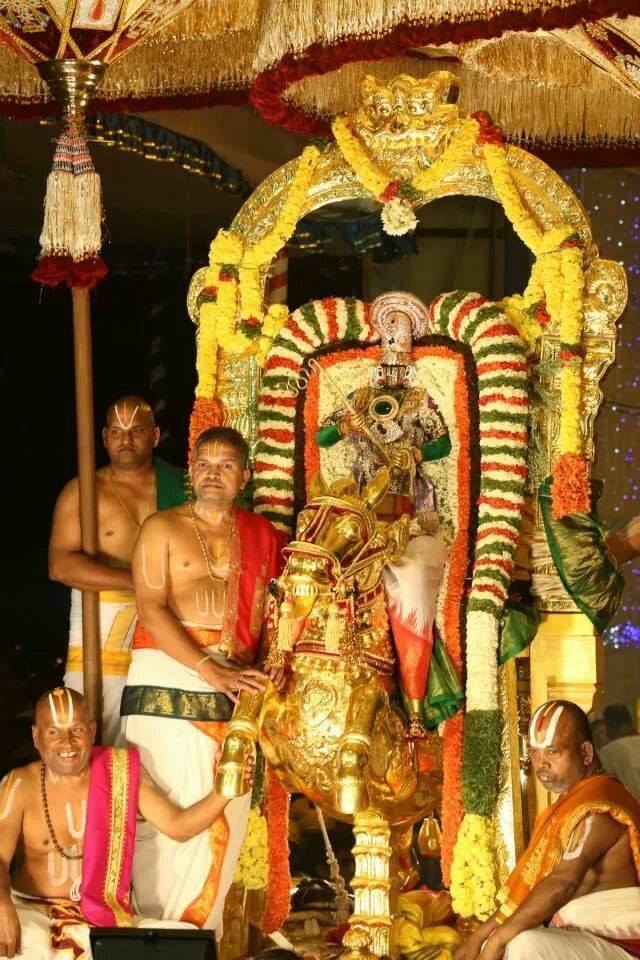 Tirumala Brahmotsavam Kudhirai Vahanam4