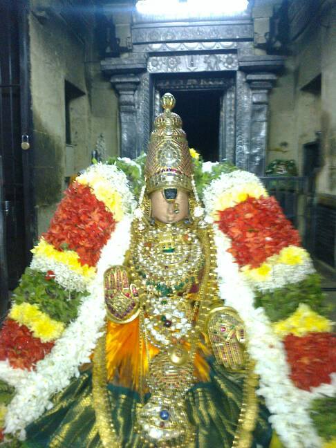 Sri Ranganayaki Thayar Day 7 Oonjal Utsavam
