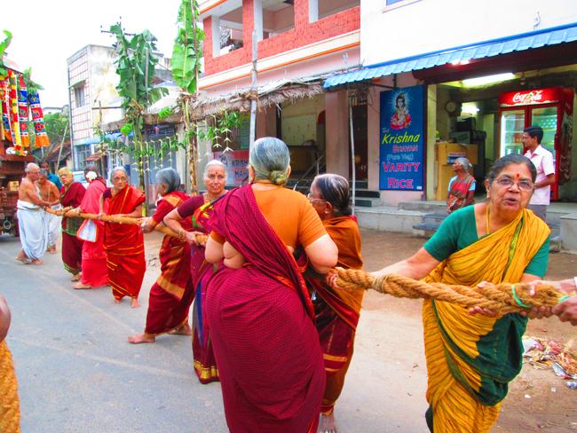 Srirangam Poundarikarpuram ashramam swami desikan thirunakshatram thiruther 2013 -07