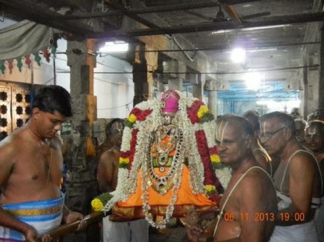 Villivakkam Sri Damodara peraumal Mamuni thirunakshatra utsavam 2013-12