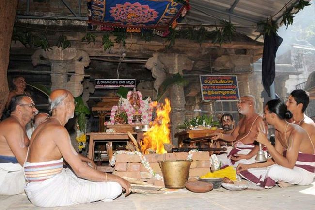 Sri Ahobilam Swathi Nakshatra Thirumanjanam and Homam05