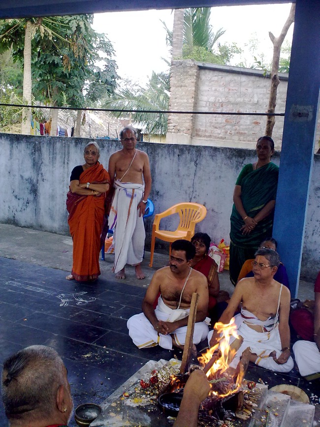 Arasanipalai Swathi Homam and Thirumanjanam 2014--05