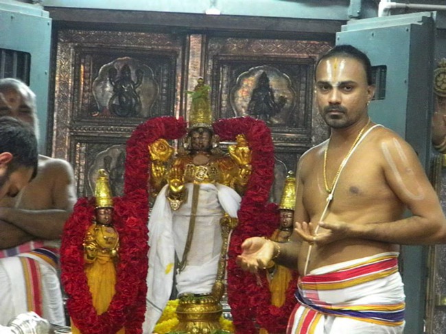 Kanchi Devaperumal thirumanjanam anantha saras day 3 2014--17