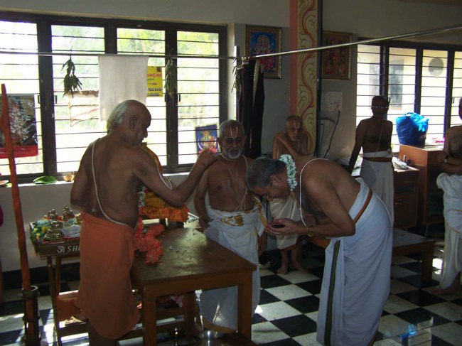 Sri Parakala Jeeyar Hydrabad yatra concludes 2014--11