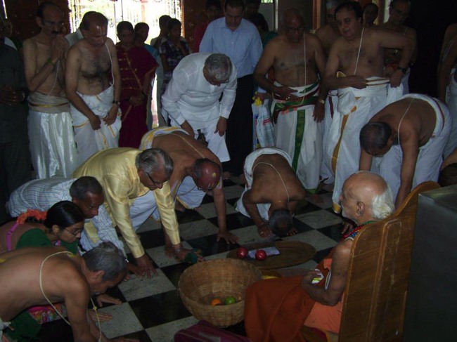 Sri Parakala Jeeyar Hydrabad yatra concludes 2014--13