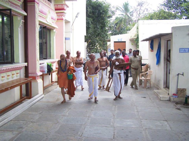 Sri Parakala Jeeyar Hydrabad yatra concludes 2014--15