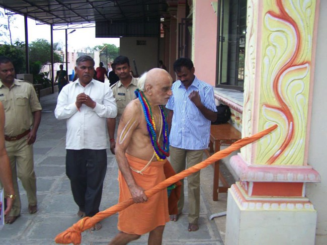 Sri Parakala Jeeyar Hydrabad yatra concludes 2014--18