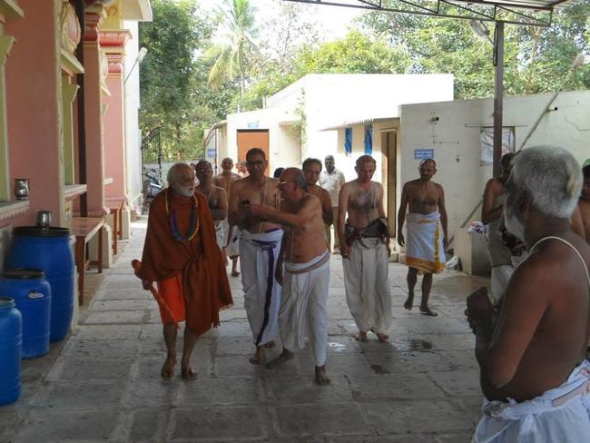 Sri Parakala Jeeyar Mangalasasanam at Hydrebad Andavan ashramam 2013-03