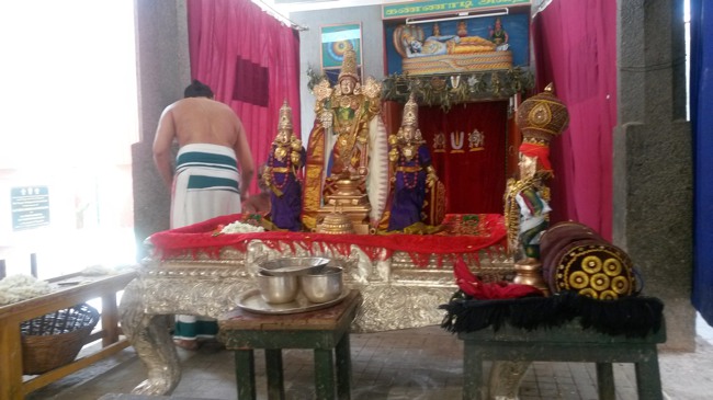 THiruvazhi and Thiruchakram samarpanai at SVDD Mylapore 2014--03