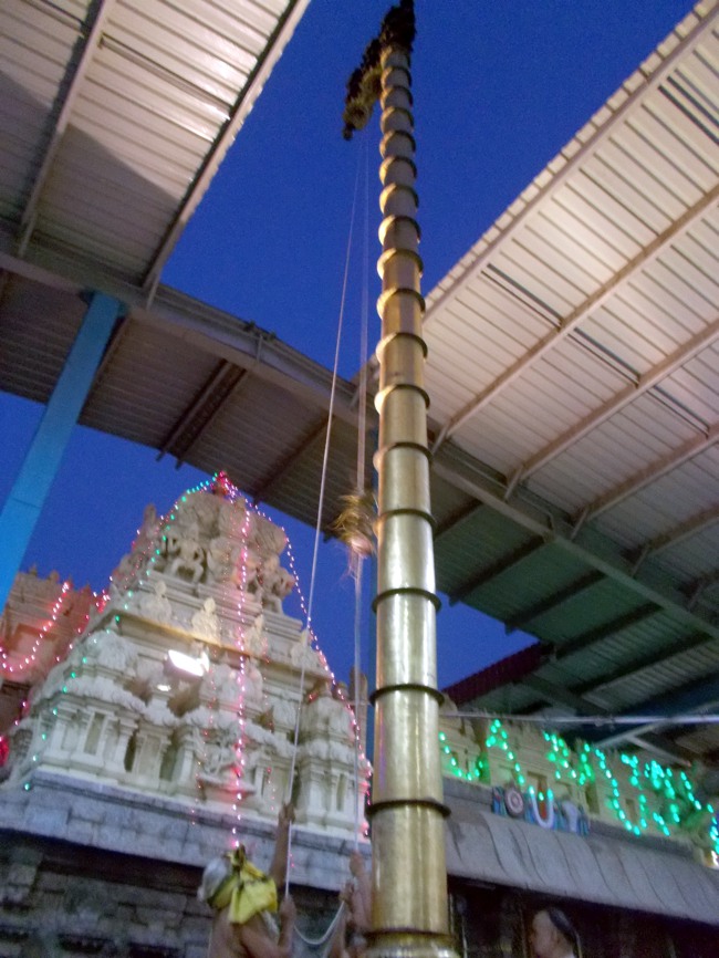 Thiruvallur Thai Brahmotsavam Dvajarohanam 2014--07