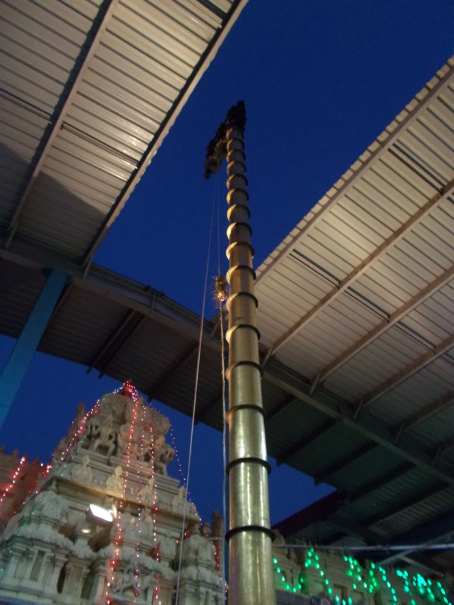 Thiruvallur Thai Brahmotsavam Dvajarohanam 2014--08