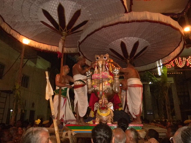 Thiruvallur Thai Brahmotsavam Yali Vahanam  2014 -10