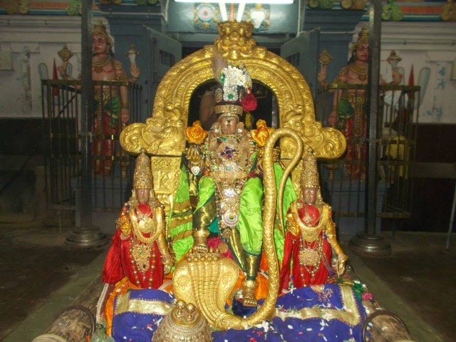 Kanchi Devaperumal Dhavana utsavam day 2   2014 -04