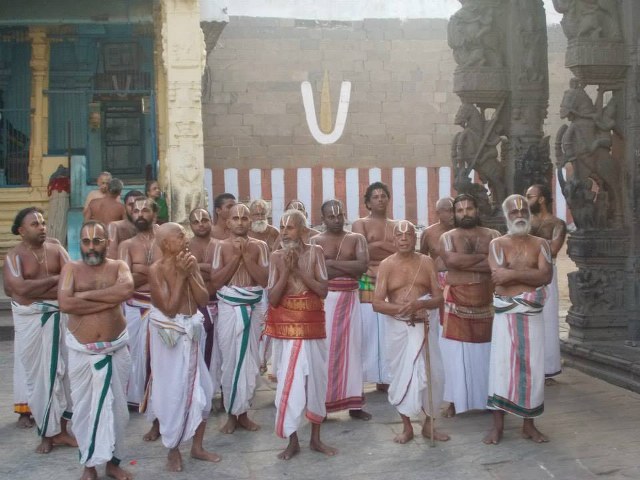 Kanchi Varadharaja  Rathasapthami SUrya Prabhai 2014 -02