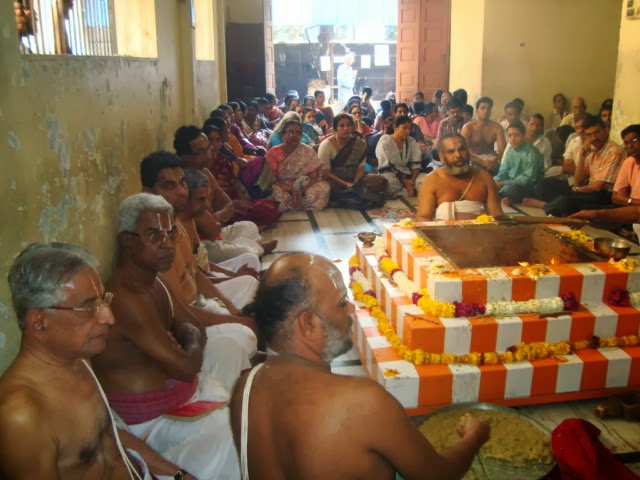 Mumbai Sri Balaji Mandir Hayagreeva Homam  2014 -04