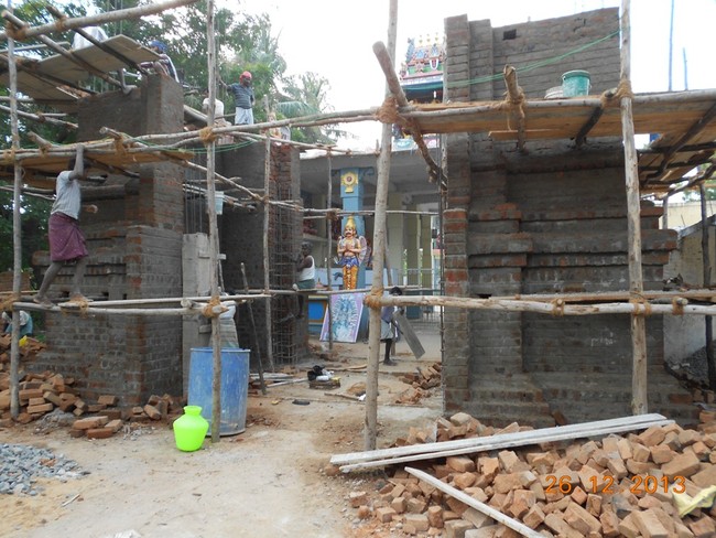 PErumudivakkam Kodhanda Ramasamy Temple Gopura kaingaryam  2014 -11