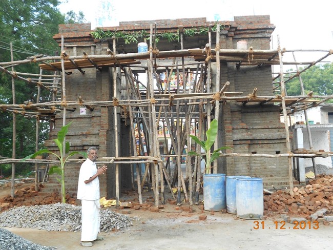 PErumudivakkam Kodhanda Ramasamy Temple Gopura kaingaryam  2014 -12
