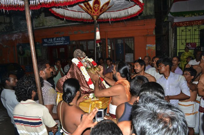 Peyazhwar Mangalasanam to Parthasarathy during ekkadhuthangal utsavam 2014--07