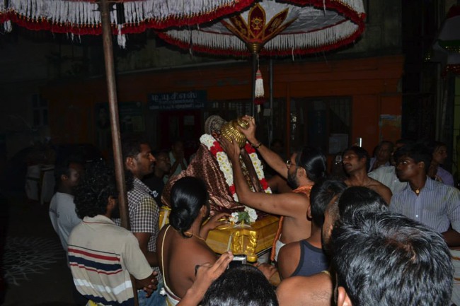 Peyazhwar Mangalasanam to Parthasarathy during ekkadhuthangal utsavam 2014--08