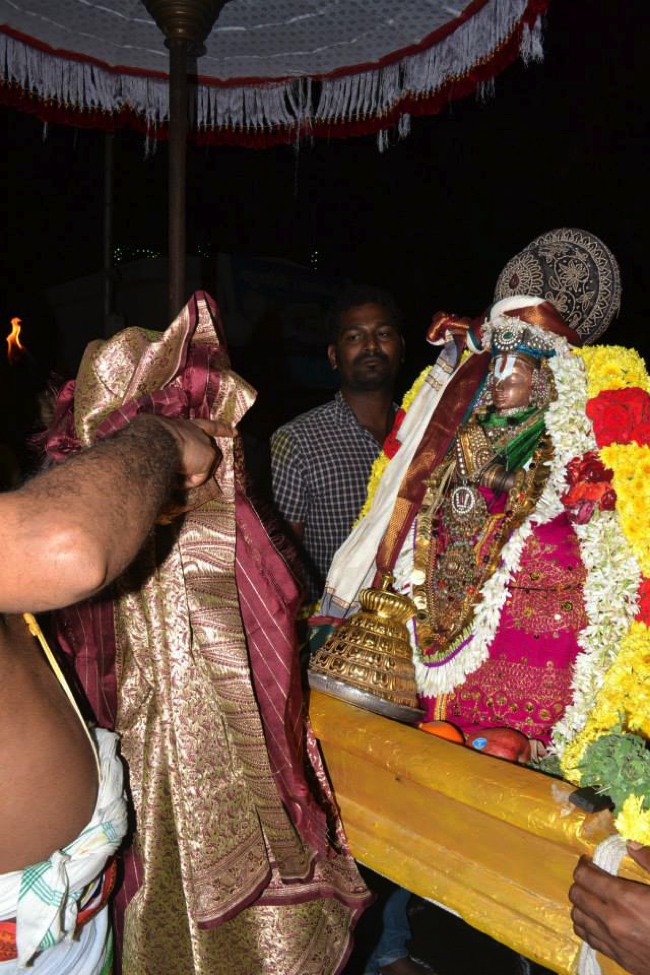 Peyazhwar Mangalasanam to Parthasarathy during ekkadhuthangal utsavam 2014--11