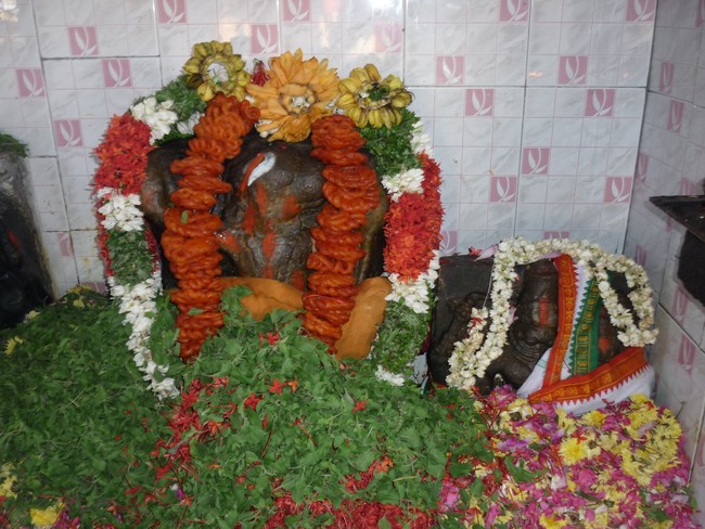 Srirangam Uthra veedhi Anjaneyar Laksharchanai day 3  2014 -04