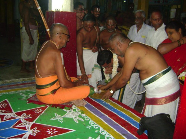 Srivilliputhur Mangalasasanam at Aminjikarai Temple  2014--01