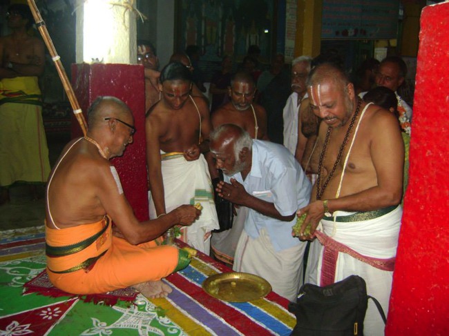 Srivilliputhur Mangalasasanam at Aminjikarai Temple  2014--02