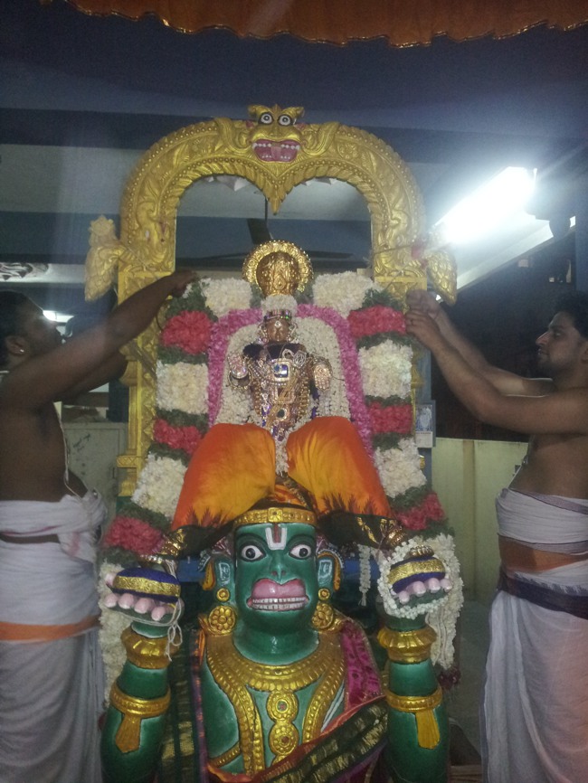 Taramani Srinivasa Perumal Temple Hanumantha Vahanam 2014--0000