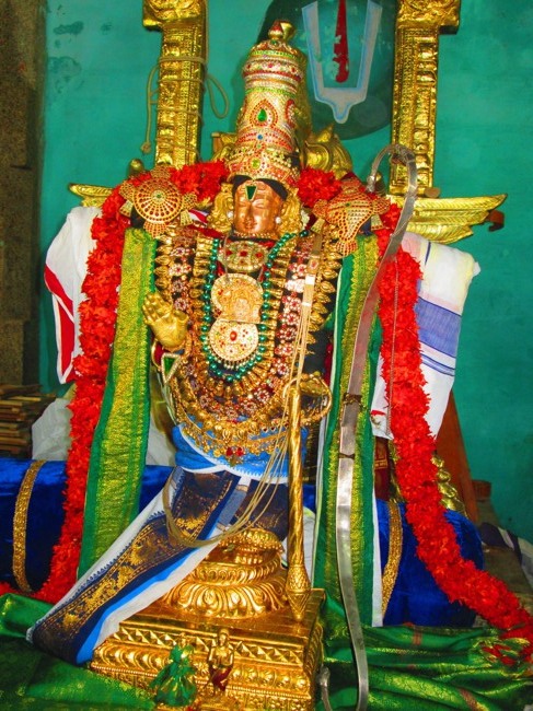 Thirunangur Garuda Sevai Azhwar mangalasasanam at Pandal 2014--0108