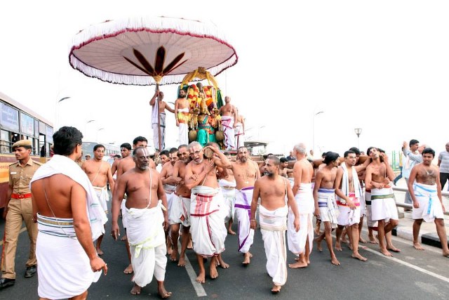 Thiruvellikeni Masi Maga Theerthavari Purappadu 2014 -08