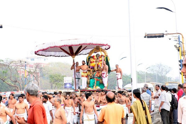 Thiruvellikeni Masi Maga Theerthavari Purappadu 2014 -15