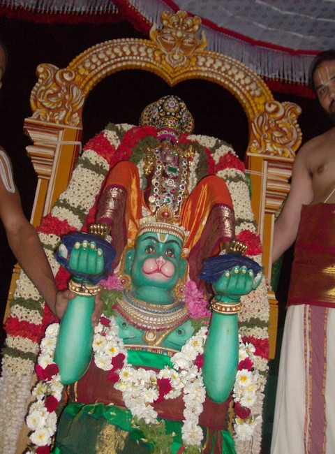 nanganallur sri lakshmi narasimhar Hanumantha vahanam21-day 3