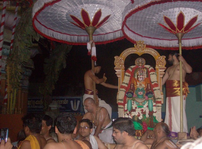 nanganallur sri lakshmi narasimhar Hanumantha vahanam25-day 3