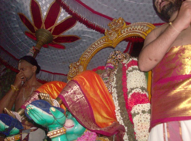 nanganallur sri lakshmi narasimhar Hanumantha vahanam26-day 3