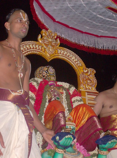nanganallur sri lakshmi narasimhar Hanumantha vahanam4-day 3