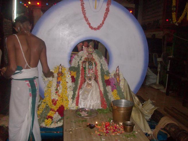 rathasapthami in  nanganallur lakshmi hayavadhana perumal temple3333