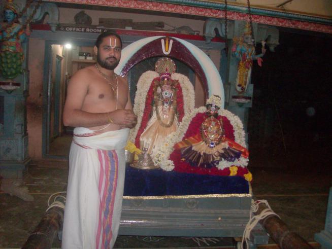 rathasapthami in  nanganallur lakshmi narasimhar navaneetha krishnan temple07070707