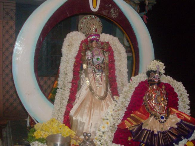 rathasapthami in  nanganallur lakshmi narasimhar navaneetha krishnan temple13131313