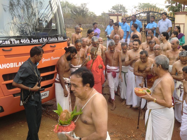 46th Azhagiyasingar Mangalasasanam to Hydrebad Sri Parakala Mutt  2014 -03
