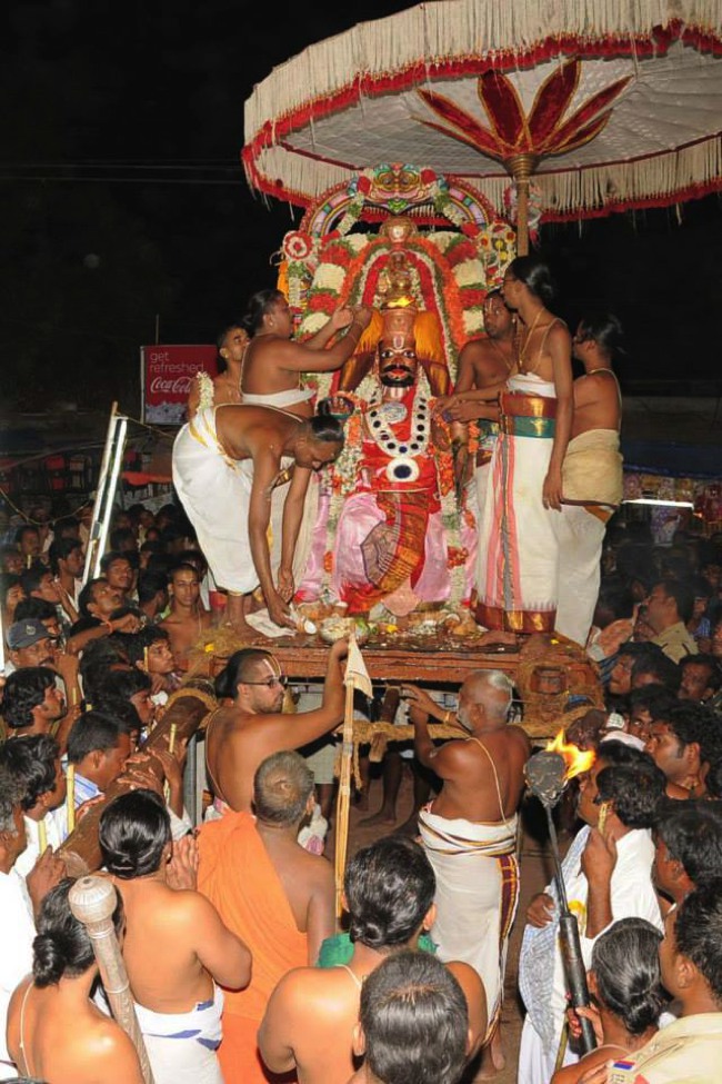 Ahobila Theppotsavam day 1 Garuda Vahanam  2014--03