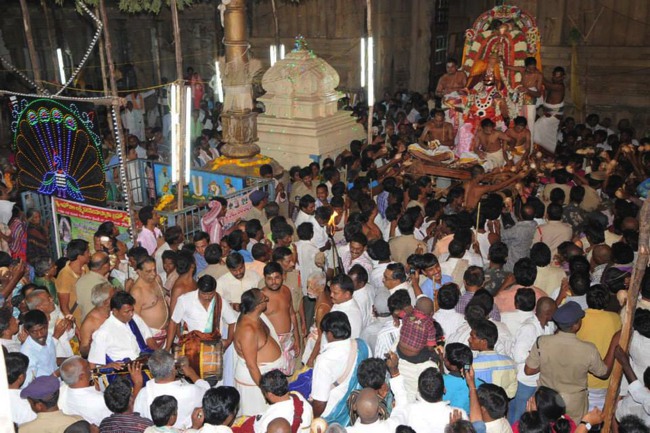 Ahobila Theppotsavam day 1 Garuda Vahanam  2014--07