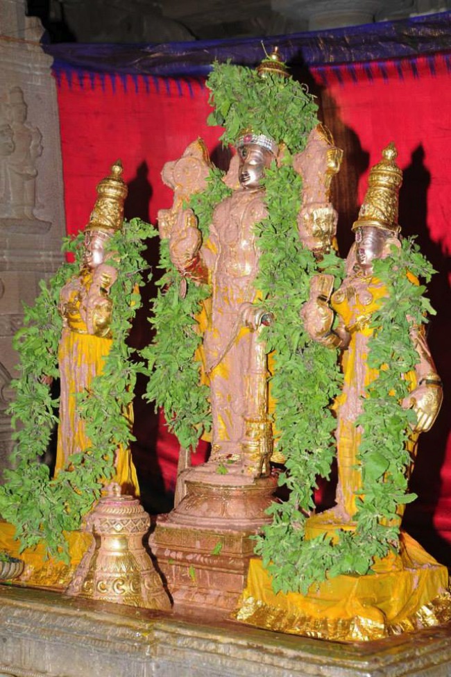 Ahobilam Theppotsavam  day 3 Thirumanjanam   2014--0003