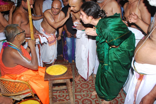 Azhagiyasingar Mangalasasanam to Chikur Sri Balaji Temple  2014--15